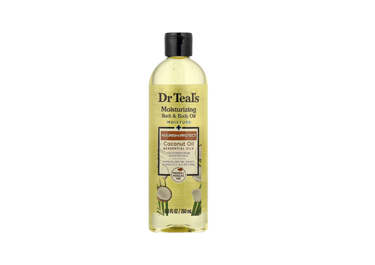 Dr Teal’s l’Huile Hydratante Corps & Bain à l’Huile de Coco