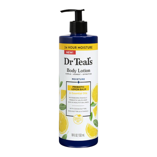 Dr Teal's Lait Balm prébiotique au citron